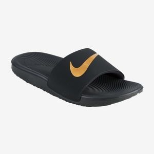 Nike KAWA BOYS SLIDES SIZE 2Y